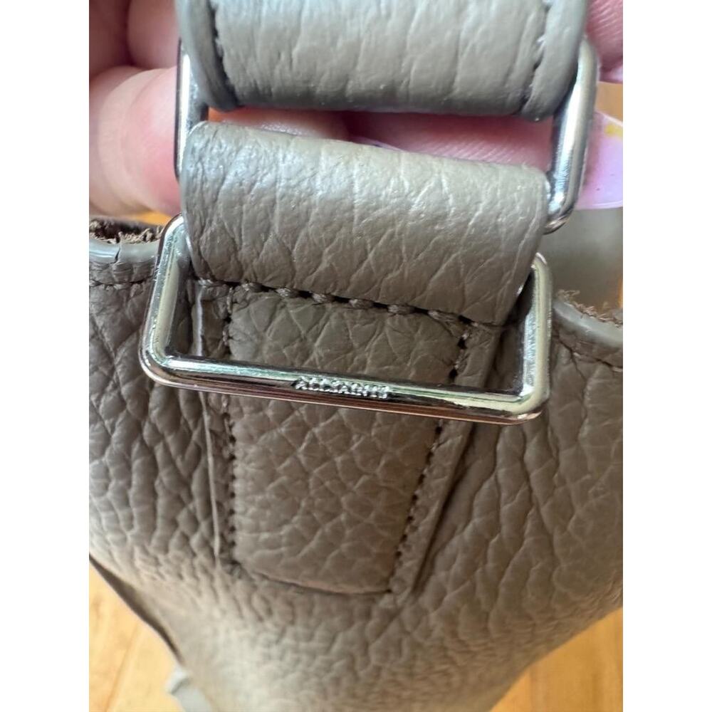 AllSaints KITA TAUPE LEATHER hobo BAG (500 - Picture 3 of 8